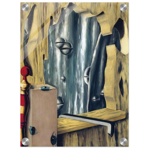 Rene Magritte  THE SILVER GAP 1926 Acrylic Print