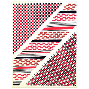 Sonia Delaunay  COMPOSITION 13 Aluminum Print