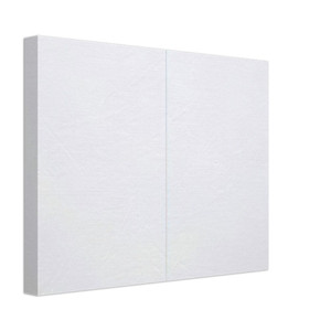 Robert Rauschenberg  WHITE PAINTING TWO PANEL 1951 Canvas