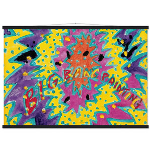 Paul Thek  Big Bang Painting  1988 Museum-Quality Matte Paper Poster with Hanger