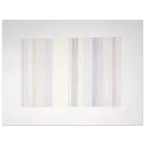 Gene Davis  Cold Turkey  1973 Aluminum Print