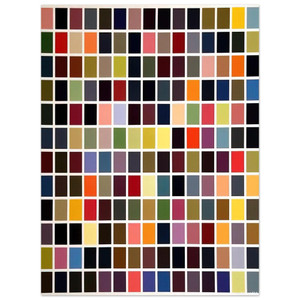 Gerhard Richter  180 COLORS Aluminum Print