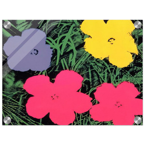 Andy Warhol  Flowers N1 Acrylic Print
