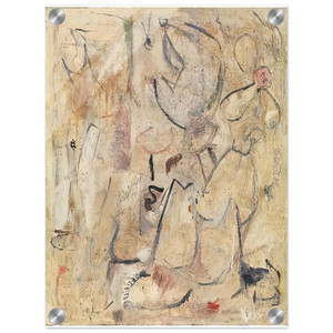 Helen Frankenthaler  Beach 1950 Acrylic Print