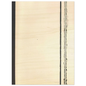 Barnett Newman  The Station of the Cross  Third Station Wood Print