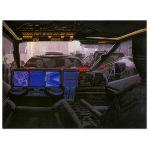 Syd Mead  Syd Mead N18 Wood Print