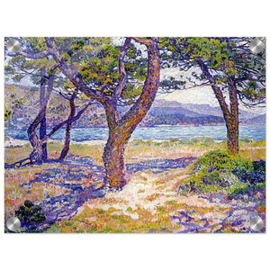 Theo van Rysselberghe  IL MEDITERRANEO PRESSO LE LAVANDOU Acrylic Print
