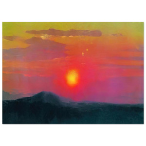 Arkhyp Kuindzhi  Red sunset Fine Art Poster / Art Print