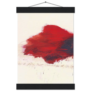 Cy Twombly Fifty Days at Iliam Museum-Quality Matte Paper Poster with Hanger