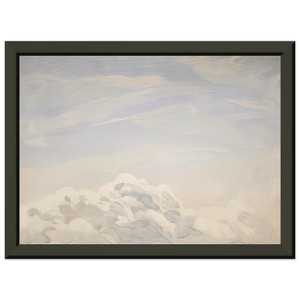 Neil Welliver  Study for Clouds I  1979 Premium Metal Framed Art Print / Poster