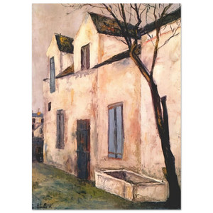 Maurice Utrillo  THE DEBRAY FARM Fine Art Poster / Art Print