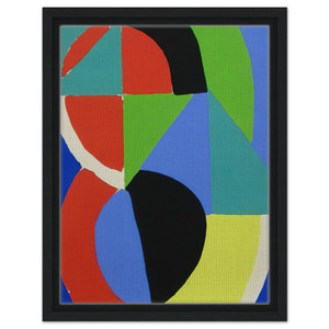 Sonia Delaunay  COMPOSITION 2 N1 Framed Canvas