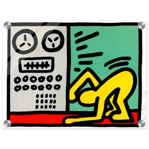 Keith Haring  POP SHOP III 1989 N2 Acrylic Print