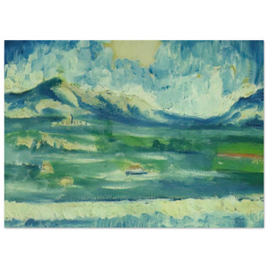 Salvador Dali  LANDSCAPE NEAR AMPURDAN 2 Fine Art Poster / Art Print