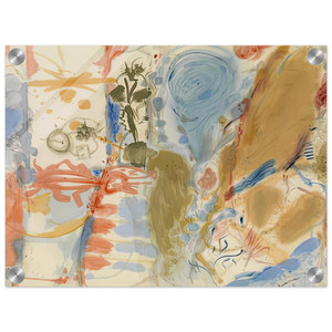 Helen Frankenthaler  Western Dream 1957 Acrylic Print