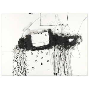 Gene Davis  Boxcar  1981 Fine Art Poster / Art Print