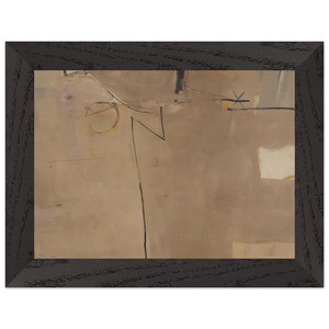 Richard Diebenkorn  22 Albuquerque Premium Wooden Framed Art Print / Poster