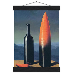 Rene Magritte THE EXPLANATION 1952 Museum-Quality Matte Poster with Hanger