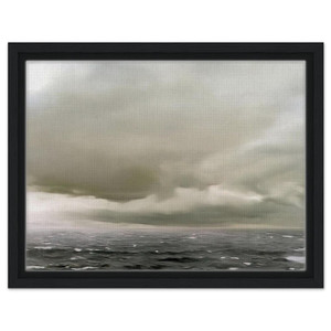 Gerhard Richter  SEASCAPE CLOUDY Framed Canvas