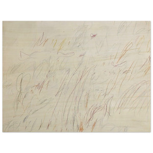 Cy Twombly  Sunset N1 Wood Print