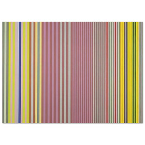 Gene Davis  Halifax  1969 Fine Art Poster / Art Print