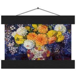 Rysselberghe Flowers Vase Museum-Quality Matte Paper Poster with Hanger