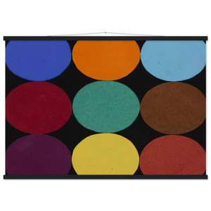 Ellsworth Kelly  Nine Colors Museum-Quality Matte Paper Poster with Hanger