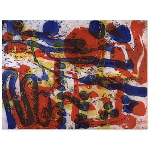 Patrick Heron  Untitled From The Brushwork Series  1999 Aluminum Print