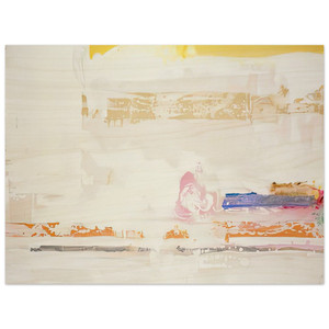 Helen Frankenthaler  Snow Basin 1990 Wood Print