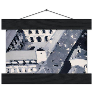 Gerhard Richter  TOWNSCAPE M5 1968 Museum-Quality Matte Paper Poster with Hanger