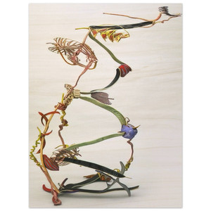 Nancy Graves  EXTEND EXPAND 1983 Wood Print