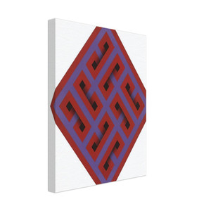 Omar Rayo  MurMur  1968 Canvas