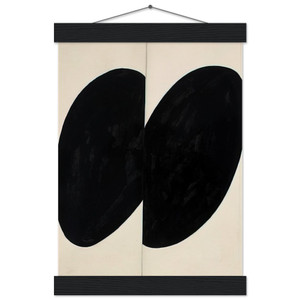 Ellsworth Kelly  Black Forms Museum-Quality Matte Paper Poster with Hanger