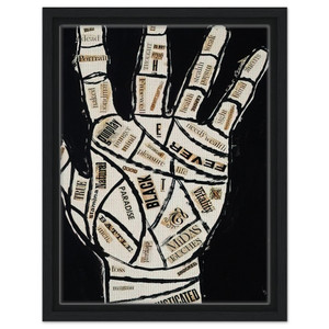 Andy Warhol  Hand Framed Canvas