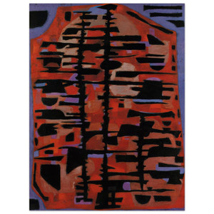 Alfred Manessier  La Passion de Notre Seigneur JesusChrist  1952 Wood Print