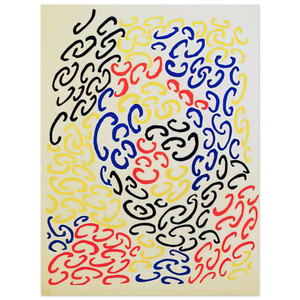 Sonia Delaunay  COMPOSITION 10 Aluminum Print