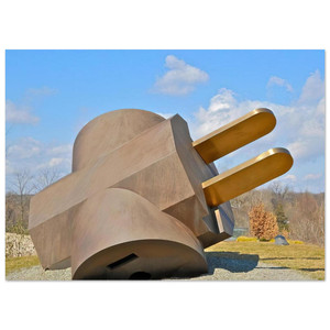 Claes Oldenburg  PLUG 1970 Fine Art Poster / Art Print