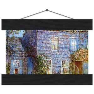 Childe Hassam Hutchison House Easthampton Museum Matte Poster with Hanger