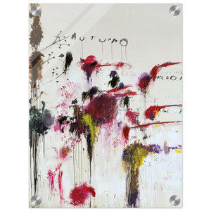 Cy Twombly  Quattro Stagioni II Autunno Acrylic Print