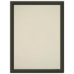 Barnett Newman  Be II Premium Metal Framed Art Print / Poster