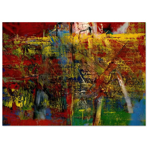 Gerhard Richter  MEDIATION Fine Art Poster / Art Print