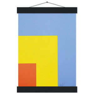 Ellsworth Kelly  Red Yellow Blue Museum-Quality Matte Paper Poster with Hanger