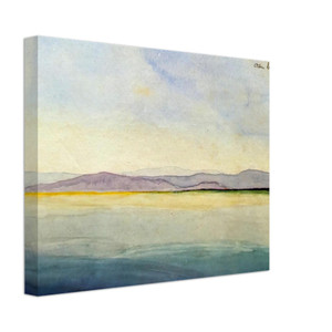 MC Escher  THE SEA AT THE MOUTH OF THE EBRO Canvas