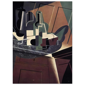 Juan Gris  THE SIDEBOARD 1917 Fine Art Poster / Art Print