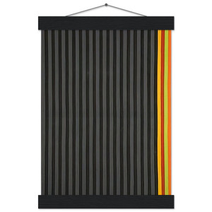 Gene Davis  Licorice Stick  1961 Museum-Quality Matte Paper Poster with Hanger