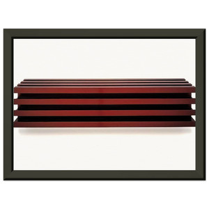 Donald Judd  Untitled Aluminum  1991 Premium Metal Framed Art Print / Poster