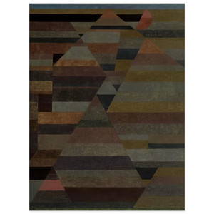 Paul Klee  NECROPOLIS 1929 Wood Print