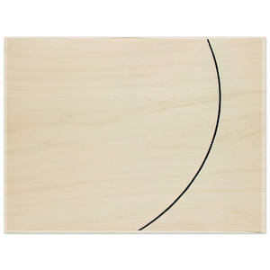 Ellsworth Kelly  Curve Wood Print