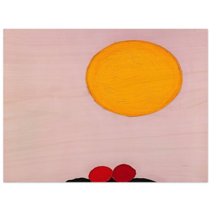 Luis Feito  PAINTING 918 1972 Wood Print