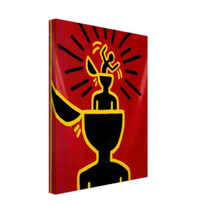 Keith Haring  UNTITLED 1982 N6 Canvas